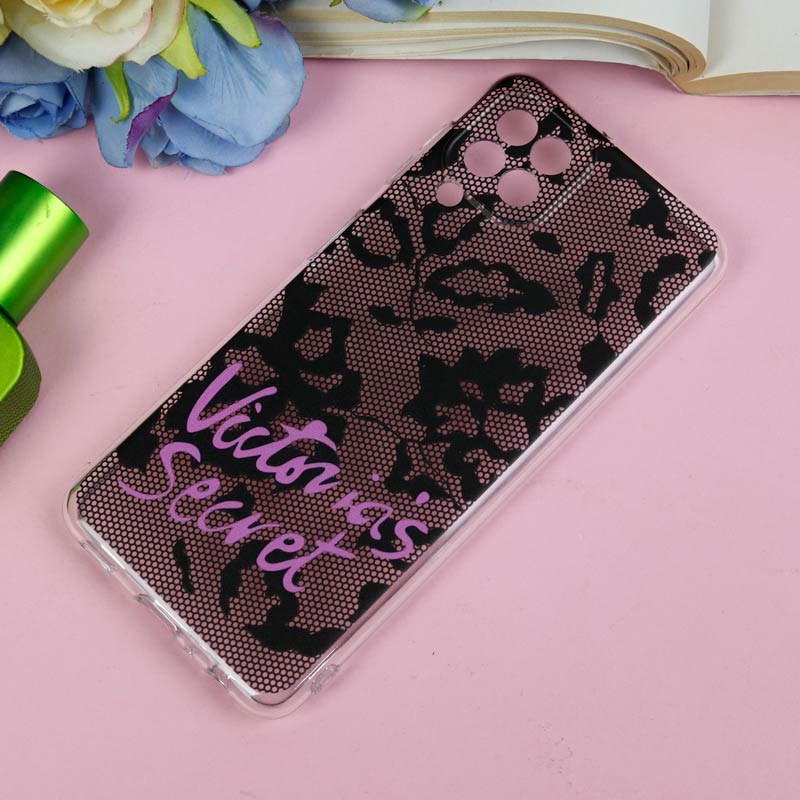 قاب ژله ای سامسونگ Galaxy A22 4G طرح ویکتوریا محافظ لنزدار