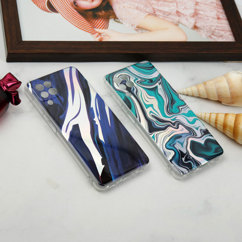 قاب محافظ لنزدار هولوگرامی اکلیلی Samsung Galaxy A22 4G