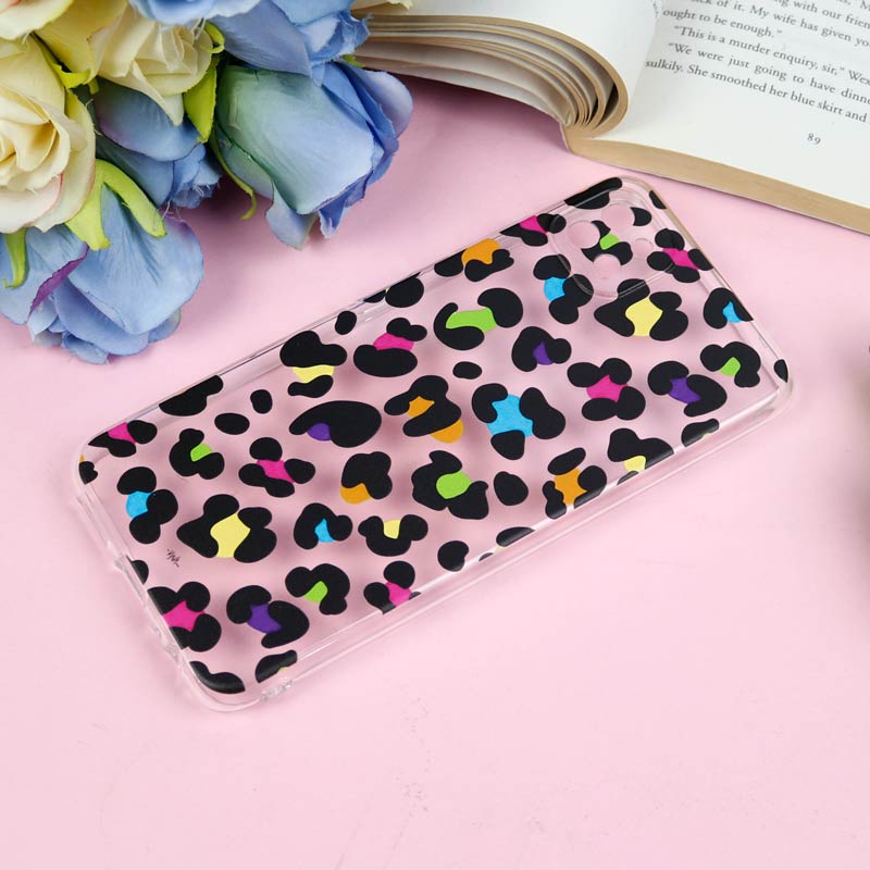 قاب ژله ای سامسونگ Galaxy A22 5G طرح پلنگی محافظ لنزدار