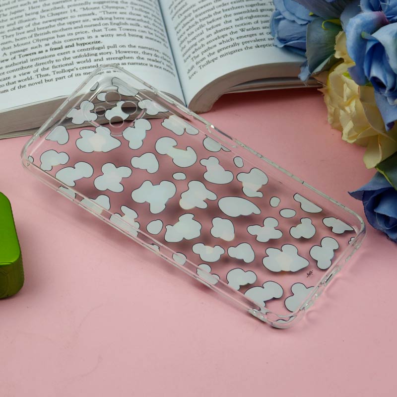 قاب ژله ای سامسونگ Galaxy A22 5G طرح پلنگی محافظ لنزدار