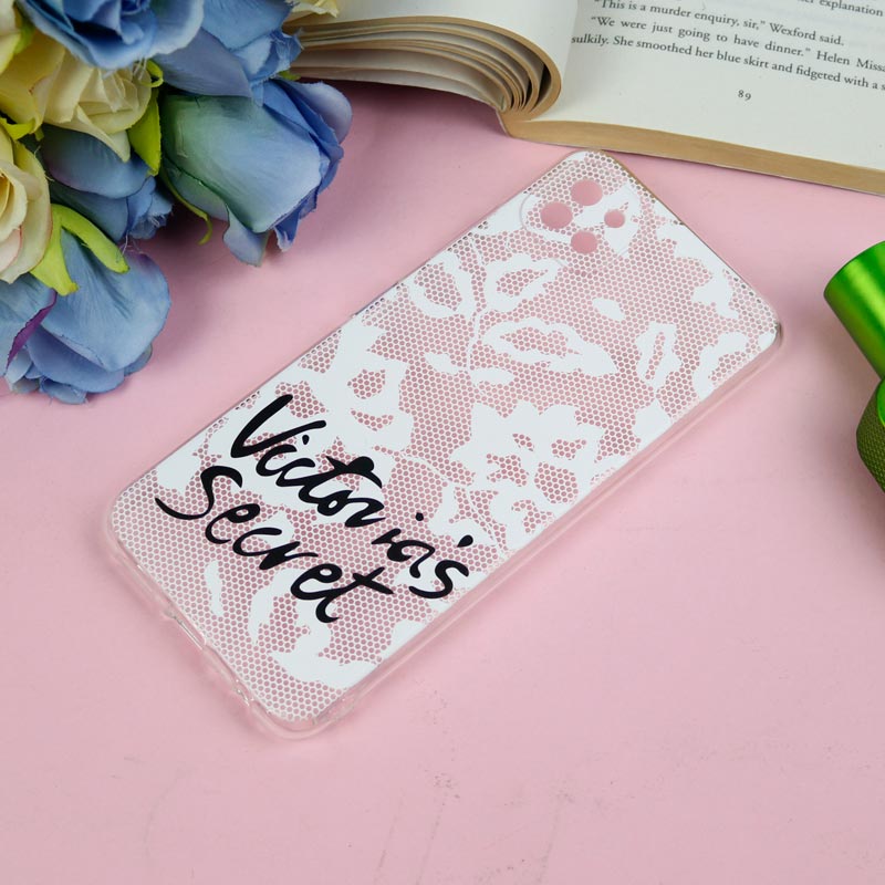 قاب ژله ای سامسونگ Galaxy A22 5G طرح ویکتوریا محافظ لنزدار