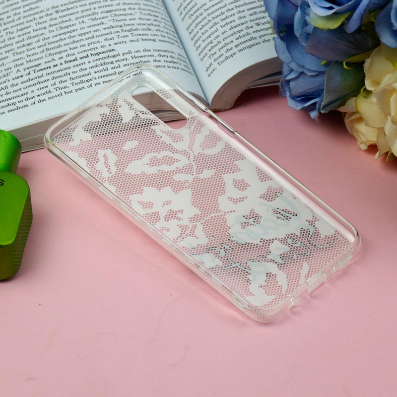 قاب ژله ای شفاف طرحدار ویکتوریا Samsung Galaxy A30s / A50s