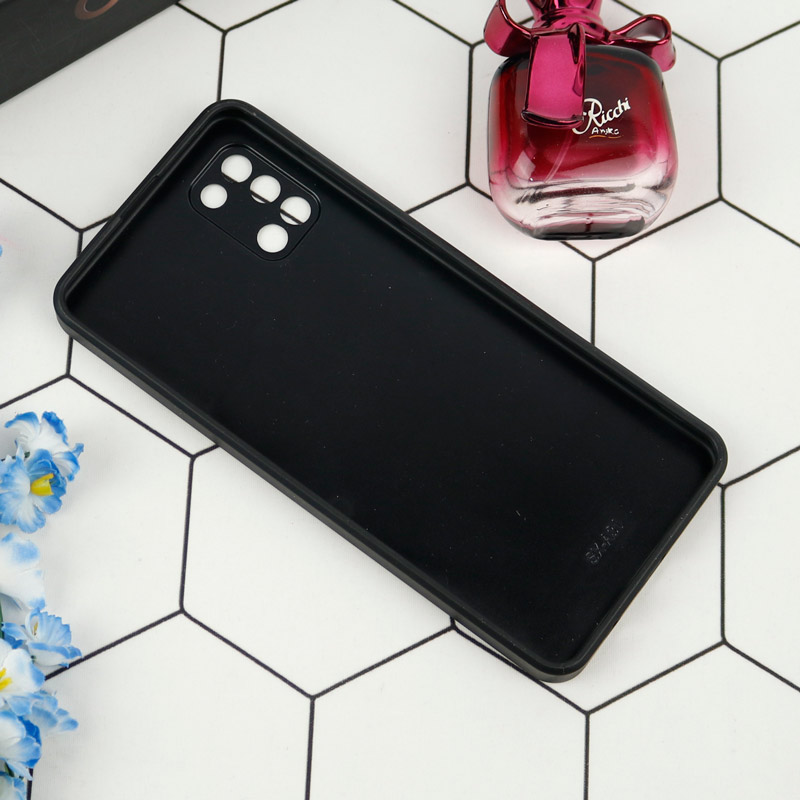 قاب محافظ لنزدار آینه ای طرح LV مشکی Samsung Galaxy A31