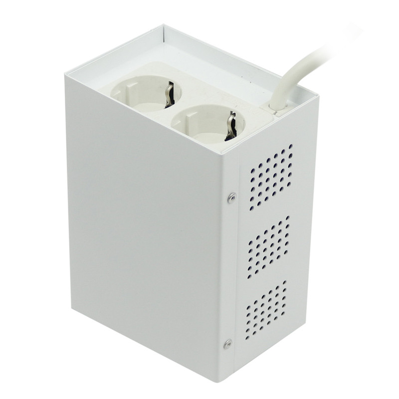 محافظ برق لباسشویی و ظرف شویی 2 خانه ارت دار سارا P520 با کابل 1٫4 متری