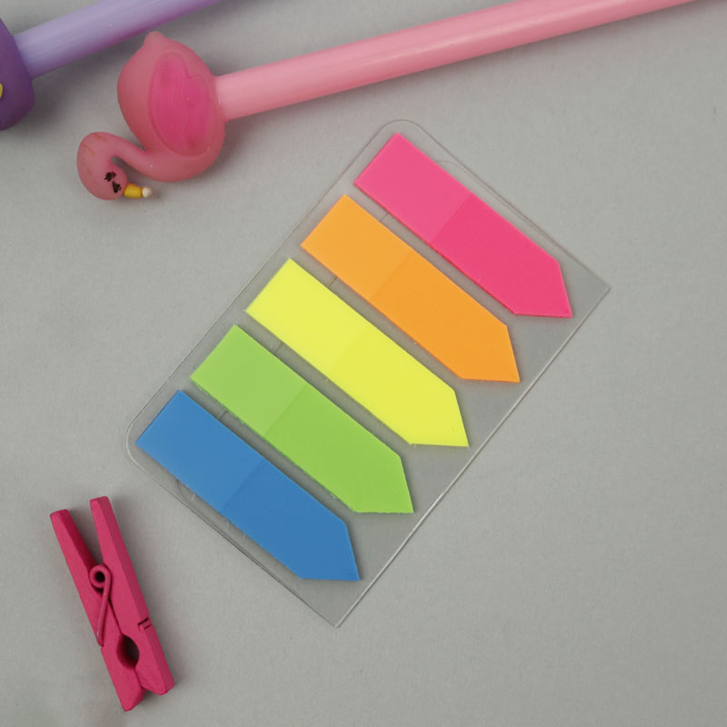 کاغذ یادداشت چسب دار طرح فلش Schoolfans FA9216 4.4*1.2cm بسته 20 برگی