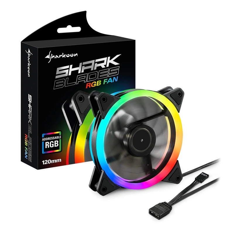 فن کیس شارکن Sharkoon SHARK Blades RGB
