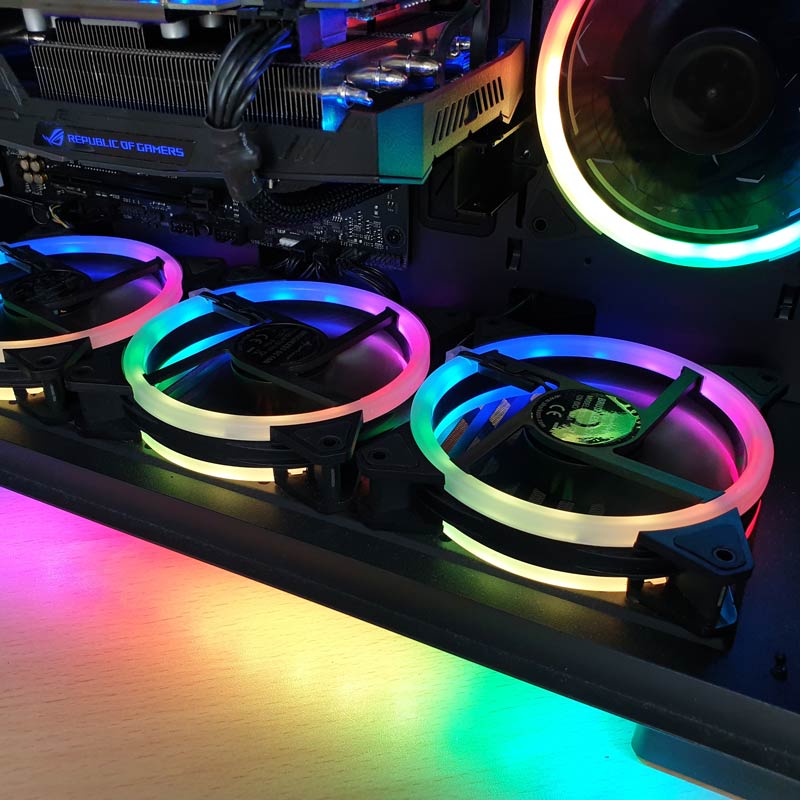 فن کیس شارکن Sharkoon SHARK Blades RGB