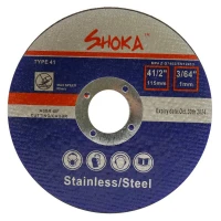 صفحه برش استیل مینی شوکا Shoka A60R-BF 115mm