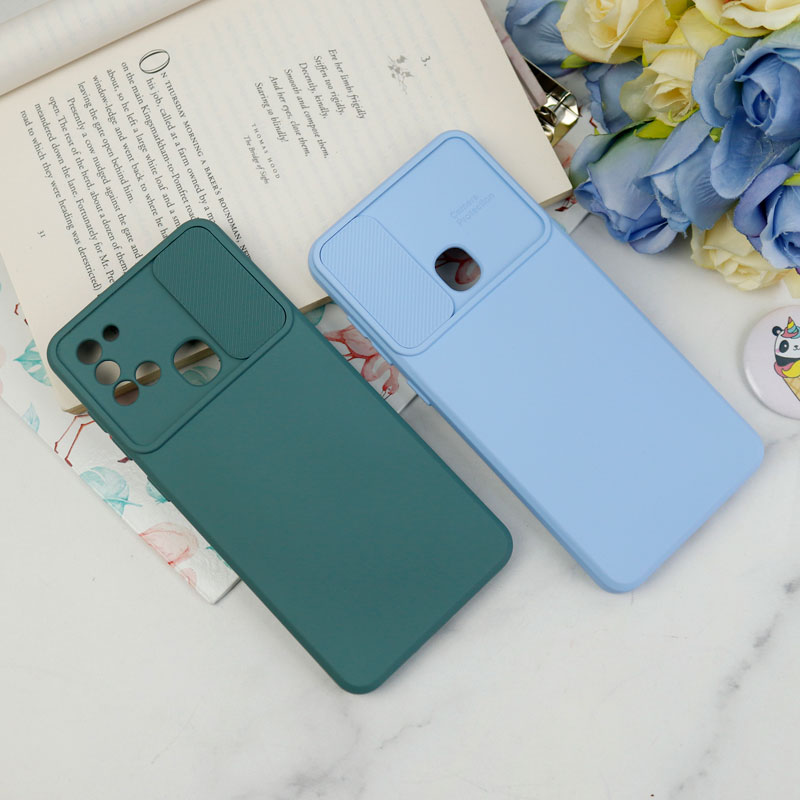 قاب سیلیکونی محافظ لنزدار کشویی Samsung A21s