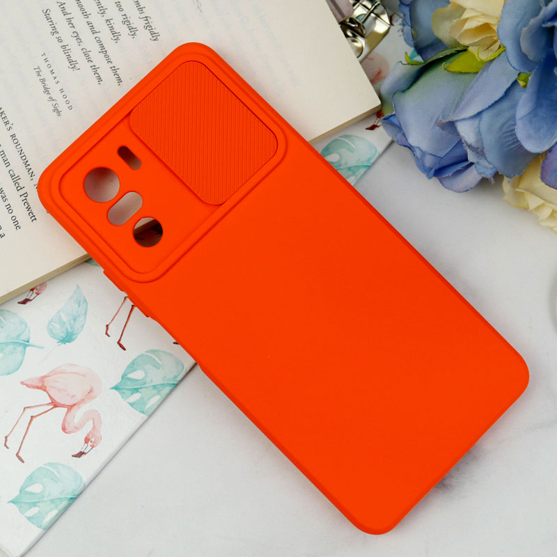 قاب سیلیکونی محافظ لنزدار کشویی Xiaomi Poco F3