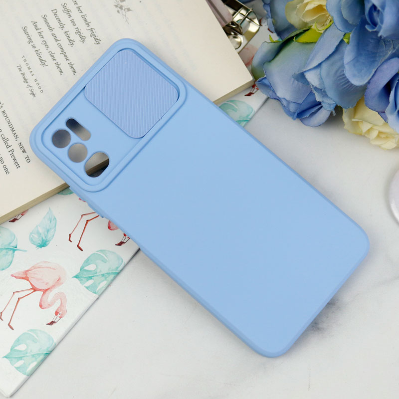 قاب سیلیکونی محافظ لنزدار کشویی Xiaomi Poco M3 Pro