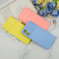 قاب سیلیکونی محافظ لنزدار کشویی Xiaomi Poco M3 Pro