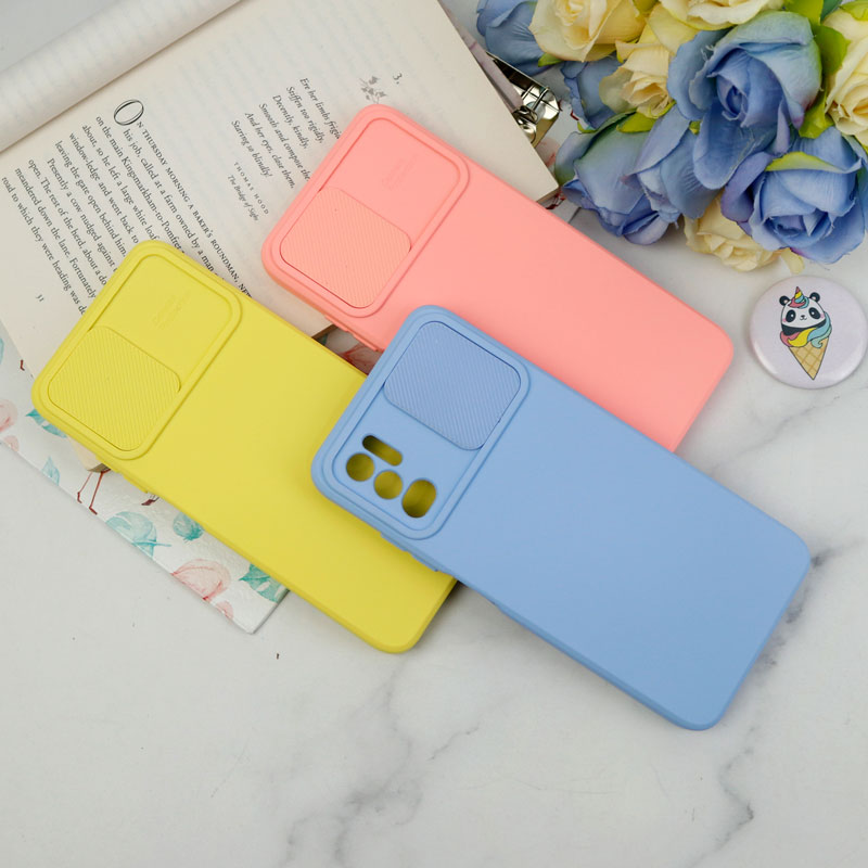 قاب سیلیکونی محافظ لنزدار کشویی Xiaomi Poco M3 Pro