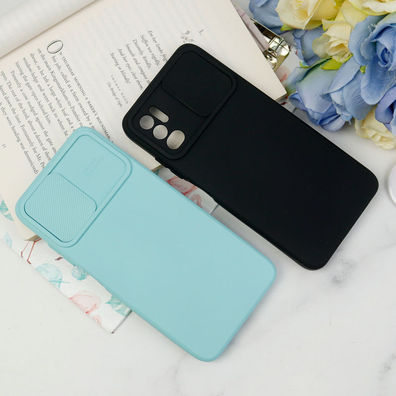 قاب سیلیکونی محافظ لنزدار کشویی Xiaomi Poco M3 Pro