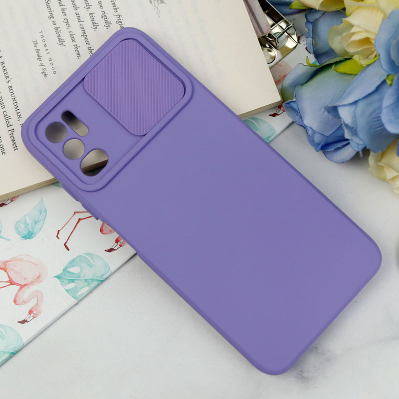 قاب سیلیکونی محافظ لنزدار کشویی Xiaomi Poco M3 Pro