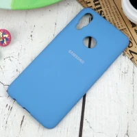 قاب سیلیکونی اصلی زیر بسته Samsung A10s آبی