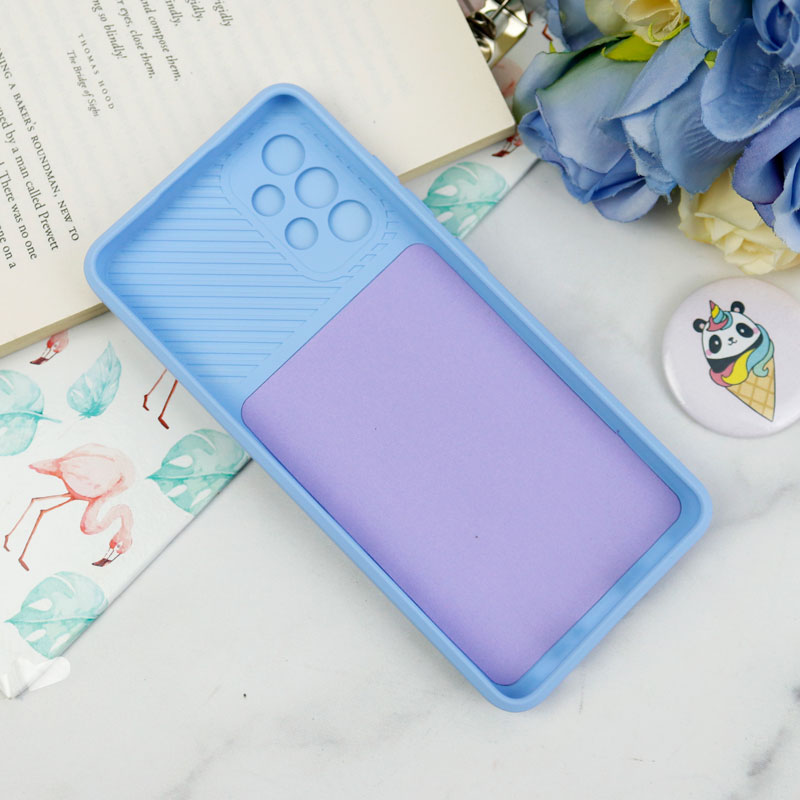 قاب سیلیکونی محافظ لنزدار کشویی سامسونگ A32 4G