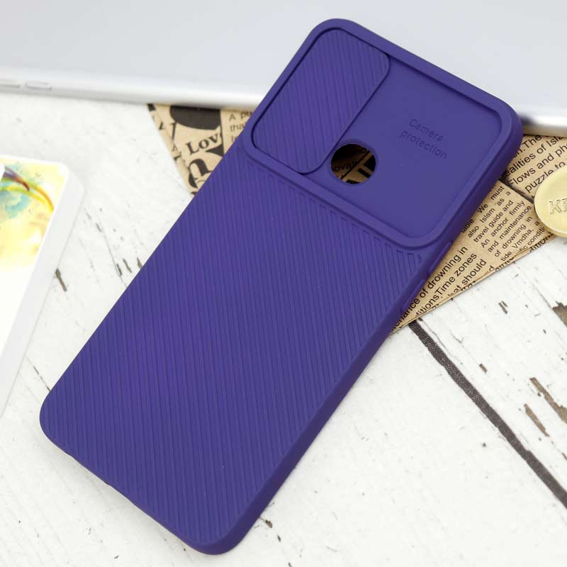 قاب سیلیکونی کبریتی محافظ لنزدار کشویی Samsung Galaxy A10s