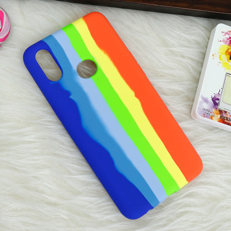 قاب سیلیکونی اورجینال رنگین کمانی Samsung Galaxy A10s