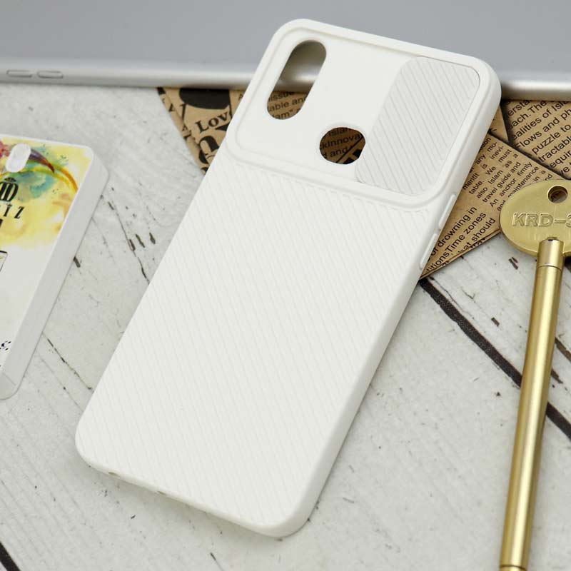 قاب سیلیکونی کبریتی محافظ لنزدار کشویی Samsung Galaxy A10s