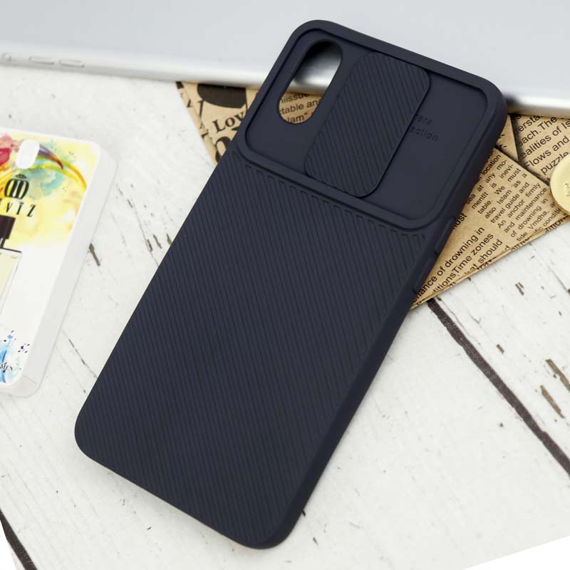 قاب سیلیکونی کبریتی محافظ لنزدار کشویی Samsung Galaxy A10s