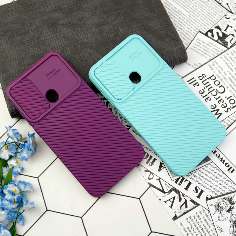 قاب سیلیکونی کبریتی محافظ لنزدار کشویی Samsung Galaxy A11