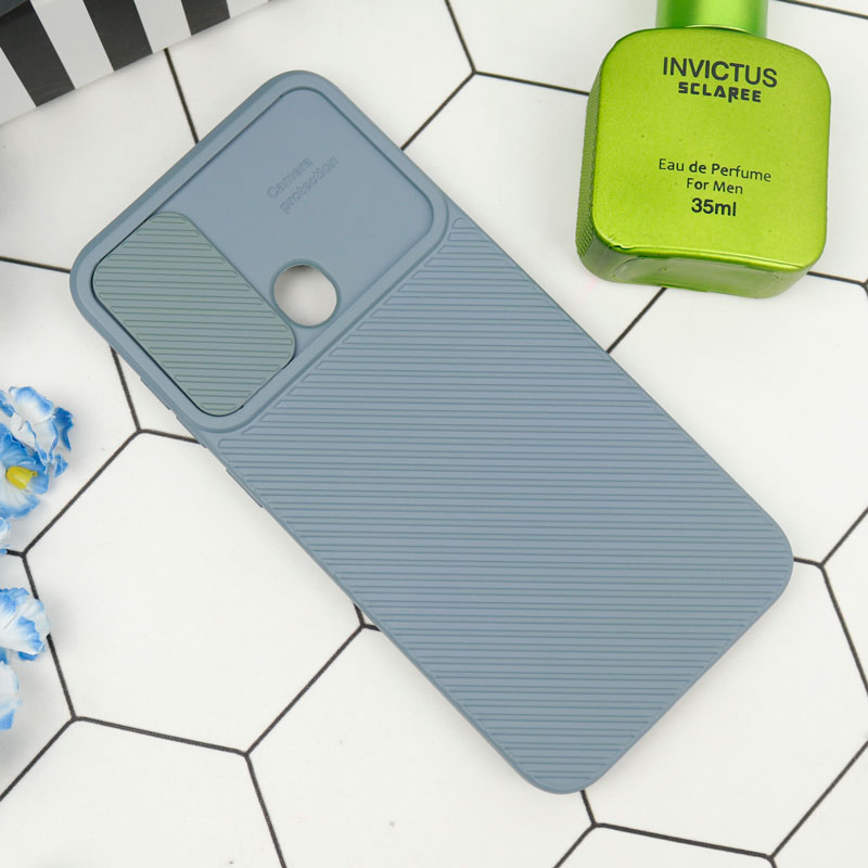 قاب سیلیکونی کبریتی محافظ لنزدار کشویی Samsung Galaxy A11