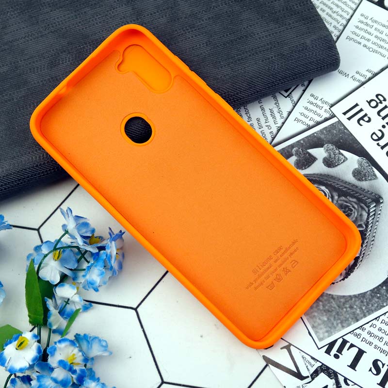 قاب سیلیکونی کبریتی محافظ لنزدار کشویی Samsung Galaxy A11