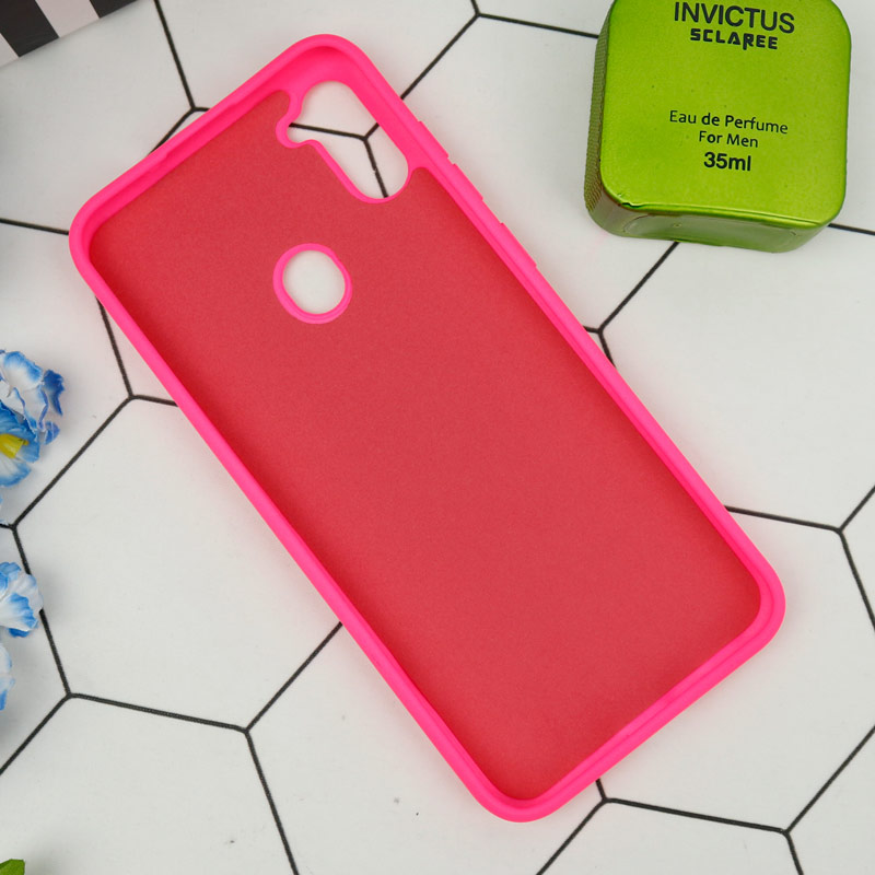 قاب سیلیکونی کبریتی محافظ لنزدار کشویی Samsung Galaxy A11