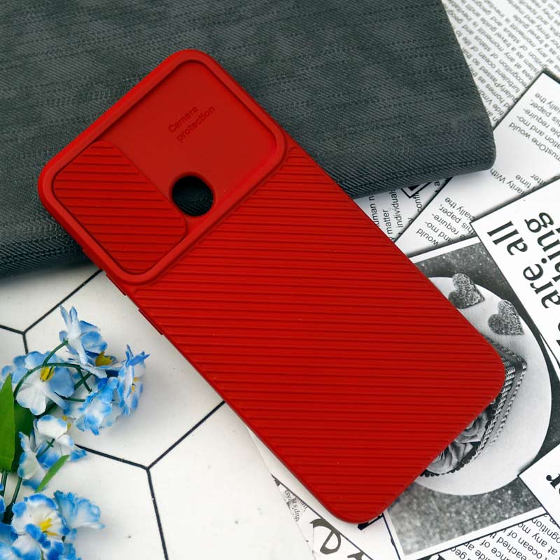 قاب سیلیکونی کبریتی محافظ لنزدار کشویی Samsung Galaxy A11