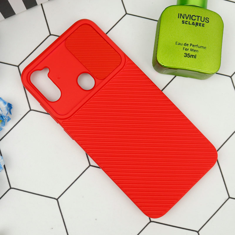 قاب سیلیکونی کبریتی محافظ لنزدار کشویی Samsung Galaxy A11