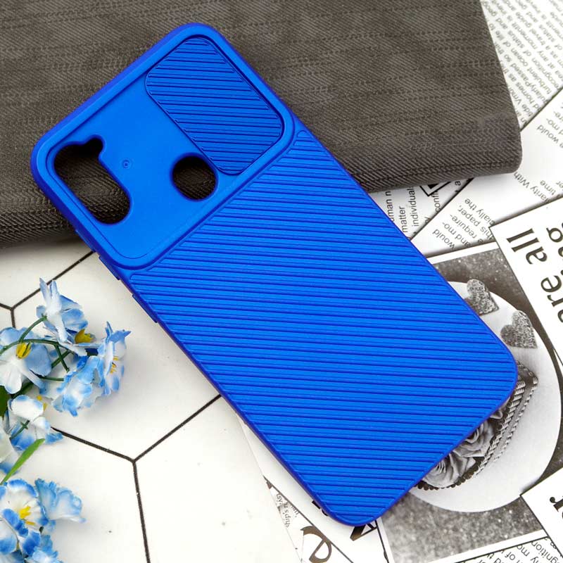 قاب سیلیکونی کبریتی محافظ لنزدار کشویی Samsung Galaxy A11