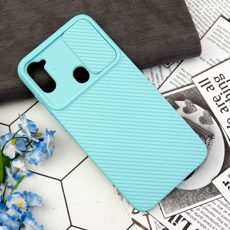 قاب سیلیکونی کبریتی محافظ لنزدار کشویی Samsung Galaxy A11