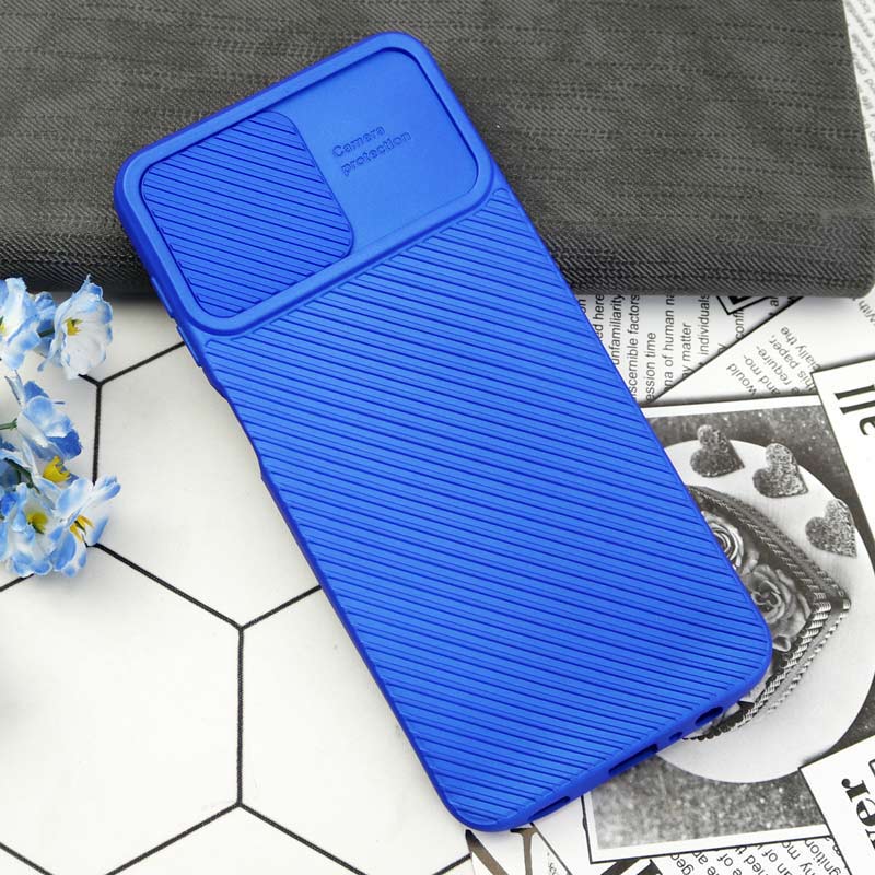 قاب سیلیکونی کبریتی محافظ لنزدار کشویی Samsung Galaxy A12