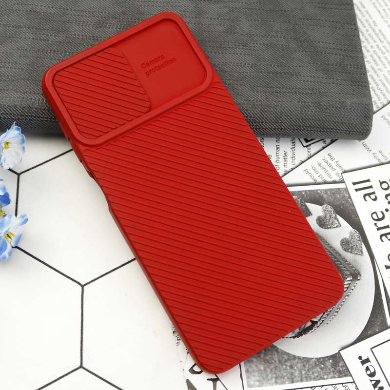 قاب سیلیکونی کبریتی محافظ لنزدار کشویی Samsung Galaxy A12