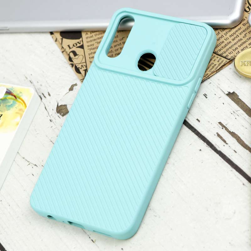 قاب سیلیکونی کبریتی محافظ لنزدار کشویی Samsung Galaxy A20s