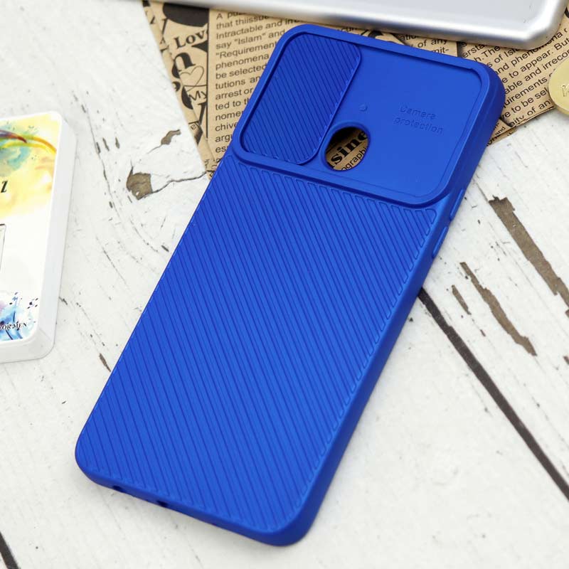 قاب سیلیکونی کبریتی محافظ لنزدار کشویی Samsung Galaxy A20s