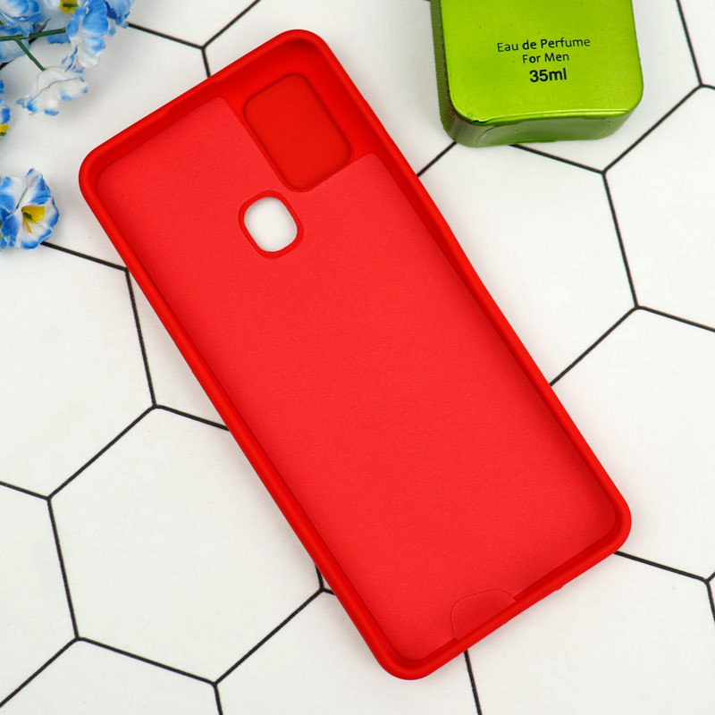 قاب سیلیکونی کبریتی محافظ لنزدار کشویی Samsung Galaxy A21s