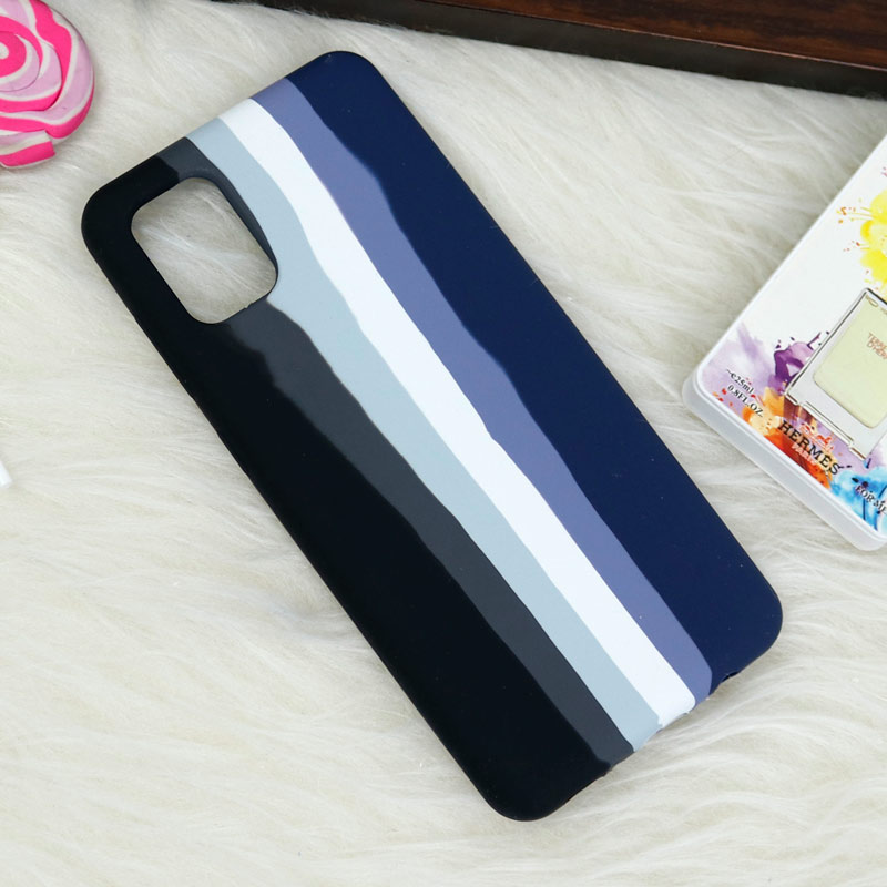 قاب سیلیکونی اورجینال رنگین کمانی Samsung Galaxy A31