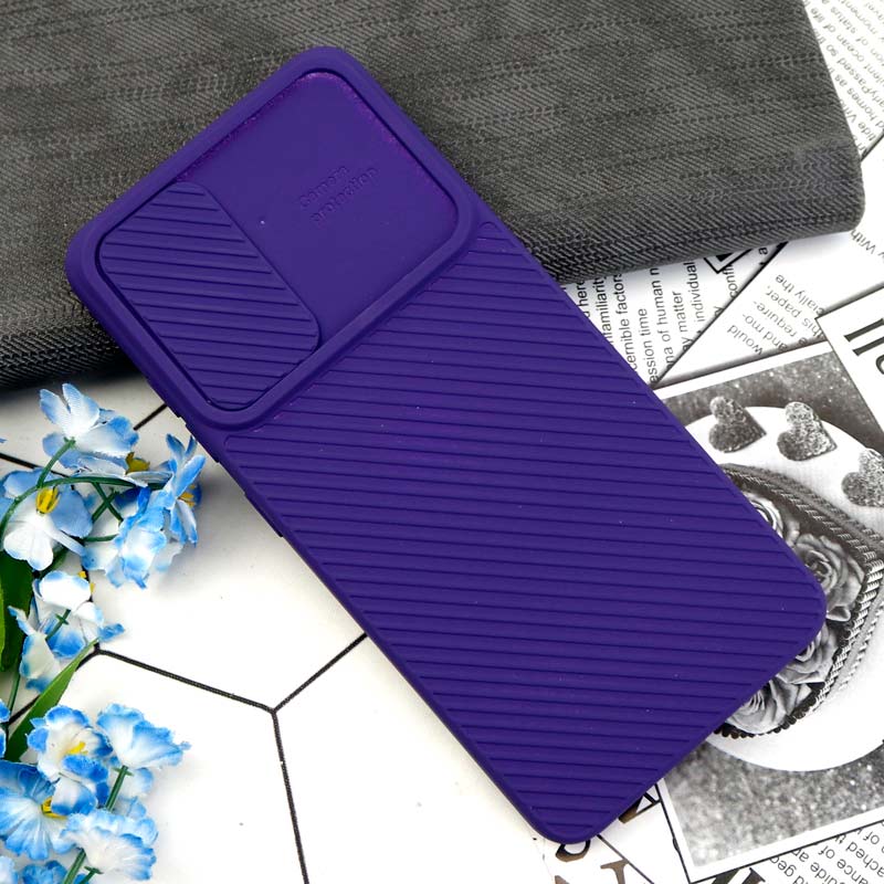 قاب سیلیکونی کبریتی محافظ لنزدار کشویی Samsung Galaxy A32 4G
