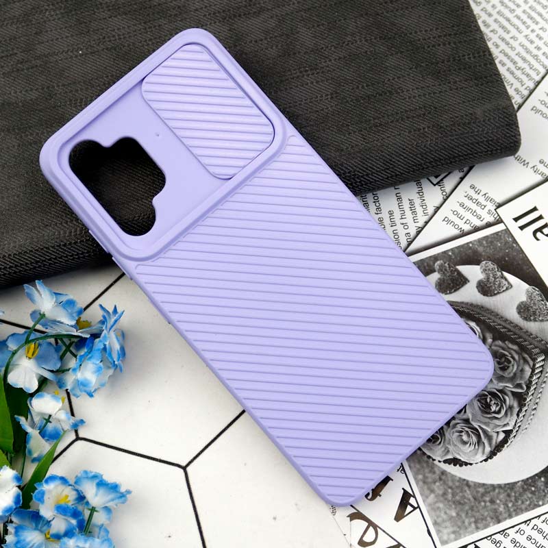 قاب سیلیکونی کبریتی محافظ لنزدار کشویی Samsung Galaxy A32 4G