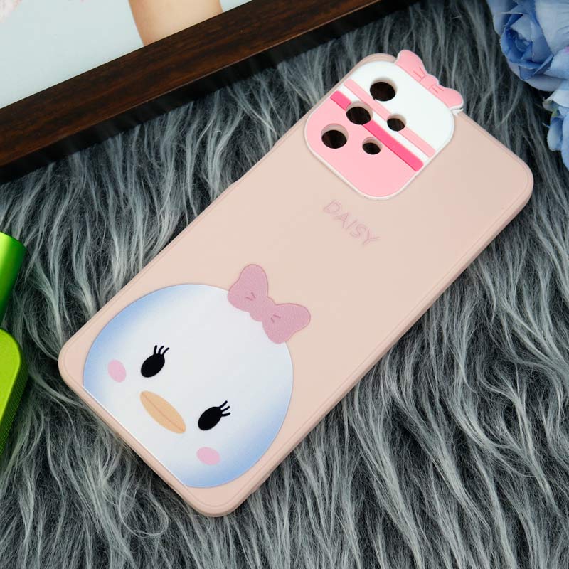 قاب سیلیکونی عروسکی محافظ لنزدار طرح Daisy سامسونگ Samsung A32 5G