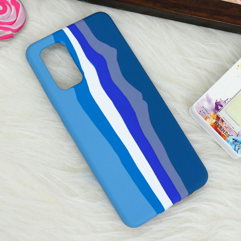 قاب سیلیکونی اورجینال رنگین کمانی Samsung Galaxy A32 4G
