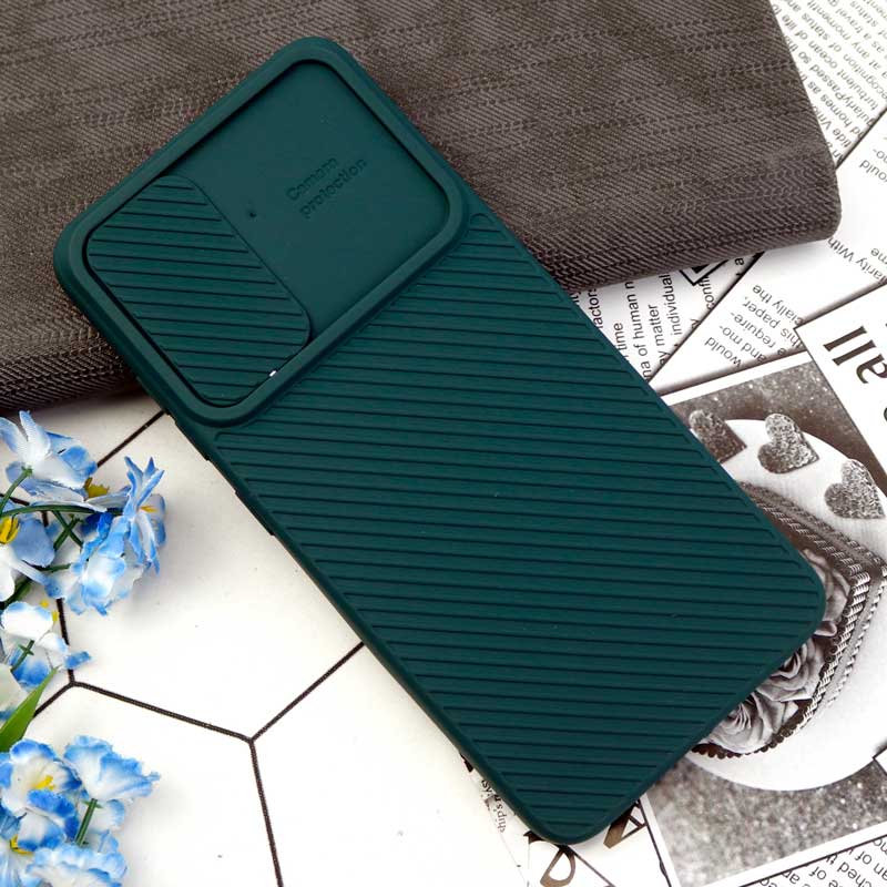 قاب سیلیکونی کبریتی محافظ لنزدار کشویی Samsung Galaxy A32 4G