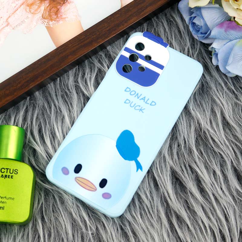 قاب سیلیکونی عروسکی محافظ لنزدار طرح Duck سامسونگ Samsung A32 5G