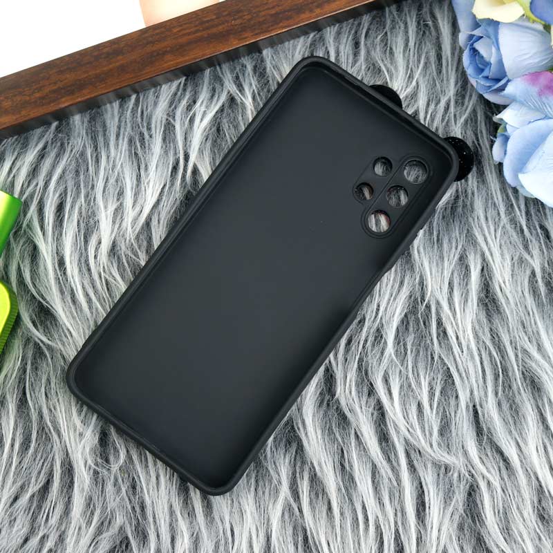 قاب سیلیکونی عروسکی محافظ لنزدار طرح Mickey Mouse سامسونگ Samsung A32 5G