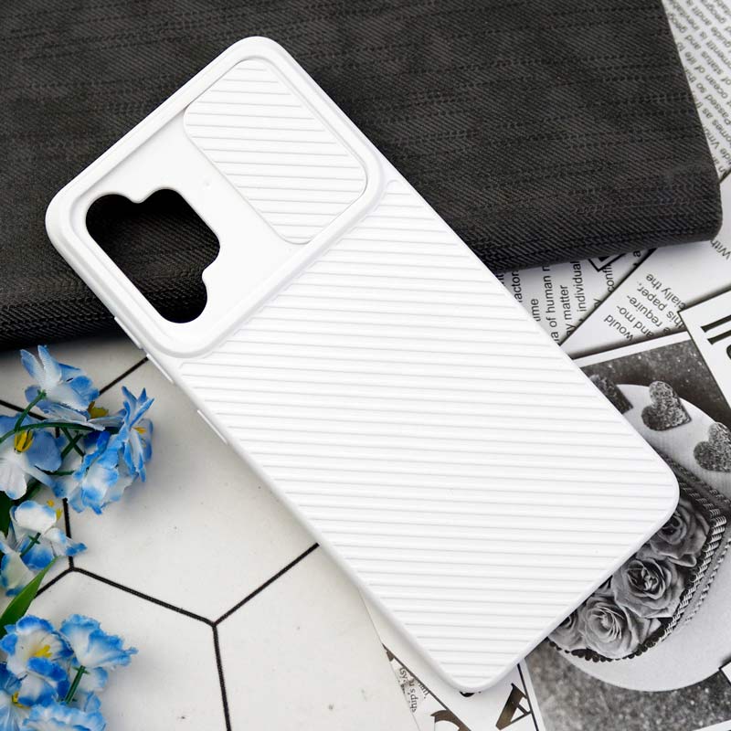 قاب سیلیکونی کبریتی محافظ لنزدار کشویی Samsung Galaxy A32 4G