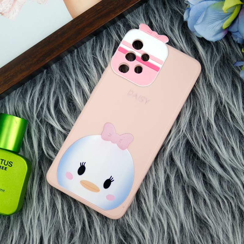قاب سیلیکونی عروسکی محافظ لنزدار طرح Daisy سامسونگ Samsung A32 4G