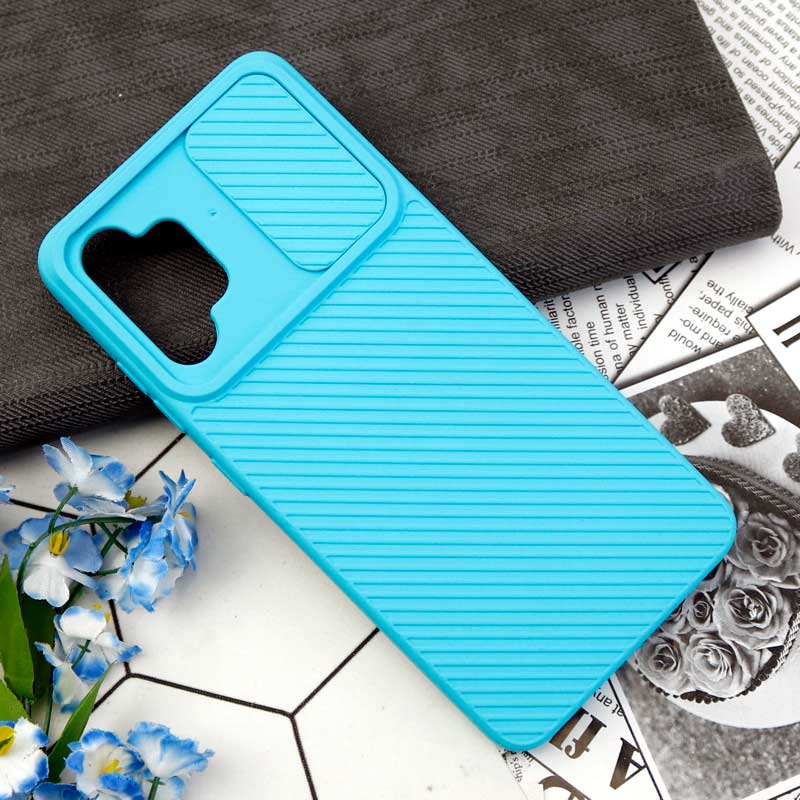 قاب سیلیکونی کبریتی محافظ لنزدار کشویی Samsung Galaxy A32 4G