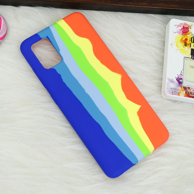 قاب سیلیکونی اورجینال رنگین کمانی Samsung Galaxy A51